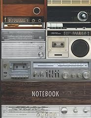 Retro radio notebook for sale  Delivered anywhere in UK