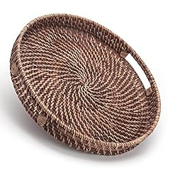 Round rattan woven for sale  Delivered anywhere in USA 