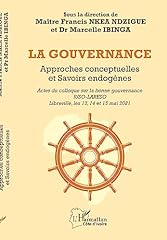 Gouvernance approches conceptu d'occasion  Livré partout en France