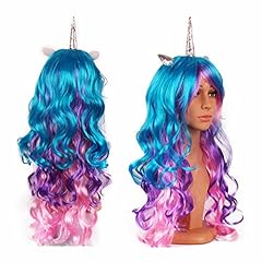 Unicorn rainbow wig for sale  Delivered anywhere in USA 