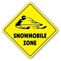 Signjoker snowmobile zone for sale  Delivered anywhere in USA 