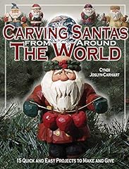 Carving santas around for sale  Delivered anywhere in USA 