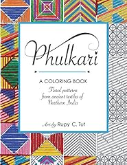 Phulkari adult coloring for sale  Delivered anywhere in UK