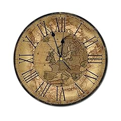 Map wall clock for sale  Delivered anywhere in UK