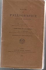 Manuel paléographie latine d'occasion  Livré partout en France
