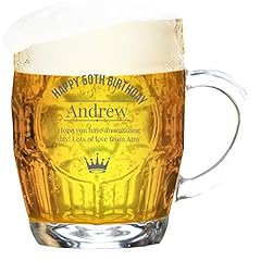 Personalised birthday tankard for sale  Delivered anywhere in UK
