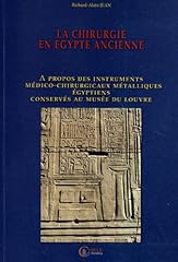 Chirurgie egypte ancienne d'occasion  Livré partout en France