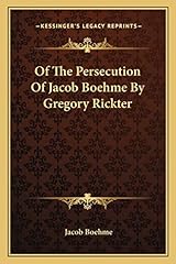 Persecution jacob boehme for sale  Delivered anywhere in USA 