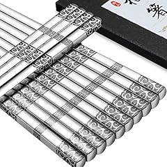 Metal chopsticks pairs for sale  Delivered anywhere in USA 