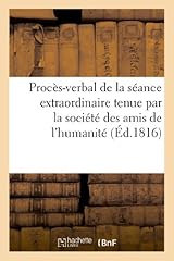 Procès verbal séance d'occasion  Livré partout en France