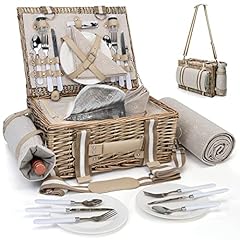 31pcs picnic basket for sale  Delivered anywhere in USA 