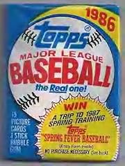 Lot 1986 topps for sale  Delivered anywhere in USA 