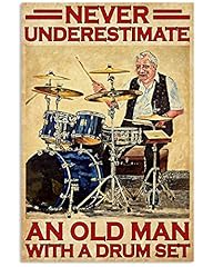 Vintage drummer poster for sale  Delivered anywhere in USA 