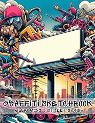 Graffiti sketchbook billboards for sale  Delivered anywhere in UK