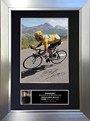 Bradley wiggins signed for sale  Delivered anywhere in UK