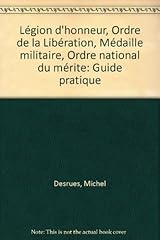 Legion honneur ordre d'occasion  Livré partout en France