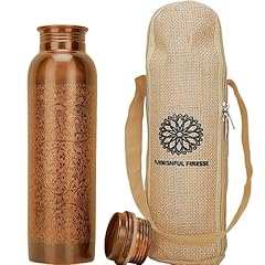 Copper water bottle for sale  Delivered anywhere in UK