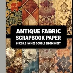 Antique fabric scrapbook for sale  Delivered anywhere in Ireland