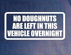 Car sticker doughnuts for sale  Delivered anywhere in UK