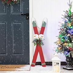 Glitzhome wooden christmas for sale  Delivered anywhere in USA 