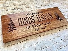 Personalized cabin sign for sale  Delivered anywhere in USA 