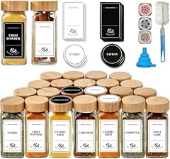 Square spice jars for sale  Delivered anywhere in UK