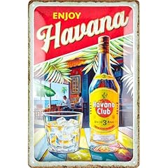 Blechschild retro enjoy gebraucht kaufen  Wird an jeden Ort in Deutschland
