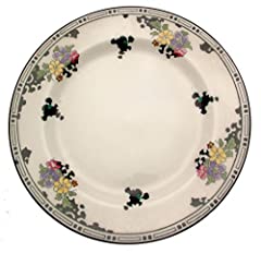 Royal Doulton H1420 Black and Floral c1925 7 Inch plate, used for sale  Delivered anywhere in UK