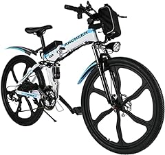 ANCHEER Electric Bike Electric Mountain Bike, 26 Inch for sale  Delivered anywhere in UK