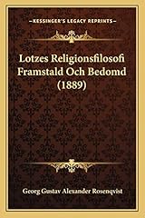 Lotzes religionsfilosofi frams usato  Spedito ovunque in Italia 