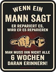 Deko blechschild heimwerker gebraucht kaufen  Wird an jeden Ort in Deutschland