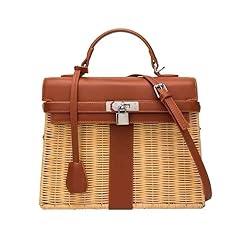 Rattan luxury handbag for sale  Delivered anywhere in USA 