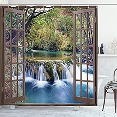 Ambesonne waterfall shower for sale  Delivered anywhere in USA 