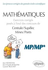 Mathématiques exercices corri d'occasion  Livré partout en France