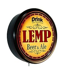 Goldenoldiesclocks lemp beer for sale  Delivered anywhere in USA 