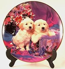 Franklin Mint c1995 Dog Plate - Precious Pals by Don for sale  Delivered anywhere in USA 