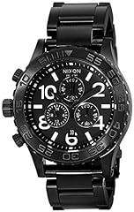 Nixon 42-20 Chrono Black Dial Steel Mens Watch A037001 for sale  Delivered anywhere in USA 