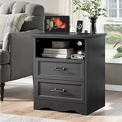 Farmhouse nightstand charging for sale  Delivered anywhere in USA 