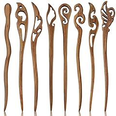 Pieces wooden hair for sale  Delivered anywhere in USA 