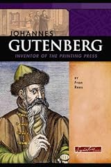 Johannes gutenberg inventor for sale  Delivered anywhere in USA 