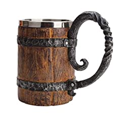 Wooden beer mug for sale  Delivered anywhere in USA 