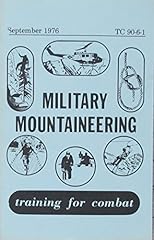 Military mountaineering .train usato  Spedito ovunque in Italia 