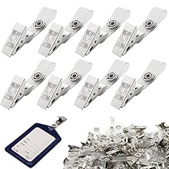 Pcs badge clips for sale  Delivered anywhere in UK