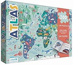 Atlas puzzle livre d'occasion  Livré partout en France