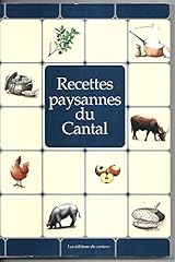 Cantal recettes paysannes d'occasion  Livré partout en France