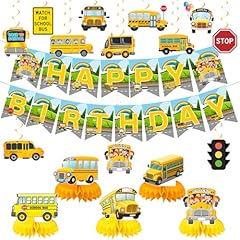Bus party decorations for sale  Delivered anywhere in USA 