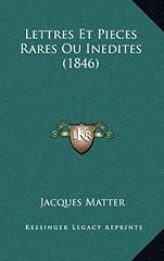 Lettres pieces rares d'occasion  Livré partout en France