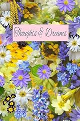 Thoughts dreams journal for sale  Delivered anywhere in USA 