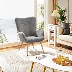 Yaheetech boucle armchair for sale  Delivered anywhere in UK