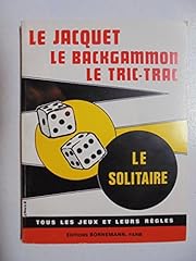 Jacquet backgammon tric d'occasion  Livré partout en France